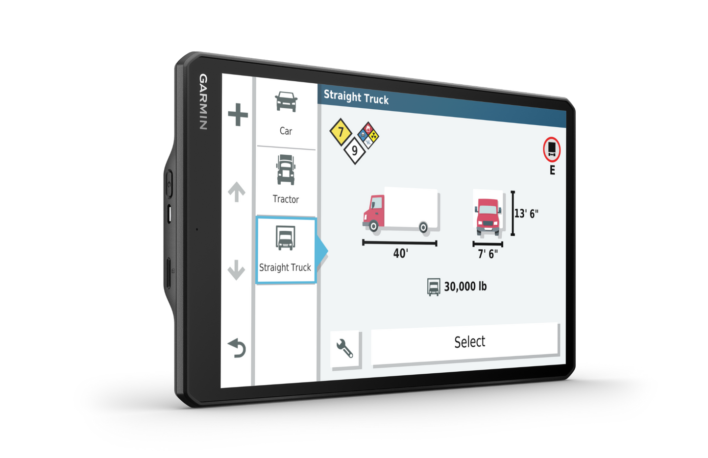 Garmin Dezl OTR1000, Trucking GPS Navigator with 10-inch Screen (010-02315-00)