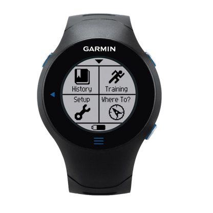 Garmin Forerunner 610 con monitor de frecuencia cardíaca Premium, reloj inteligente con GPS para corredores (reacondicionado certificado por Garmin)