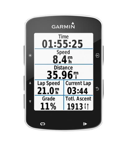 Garmin Edge 520 Bundle, Smart Biking Computer for Cyclists (010-01369-00)