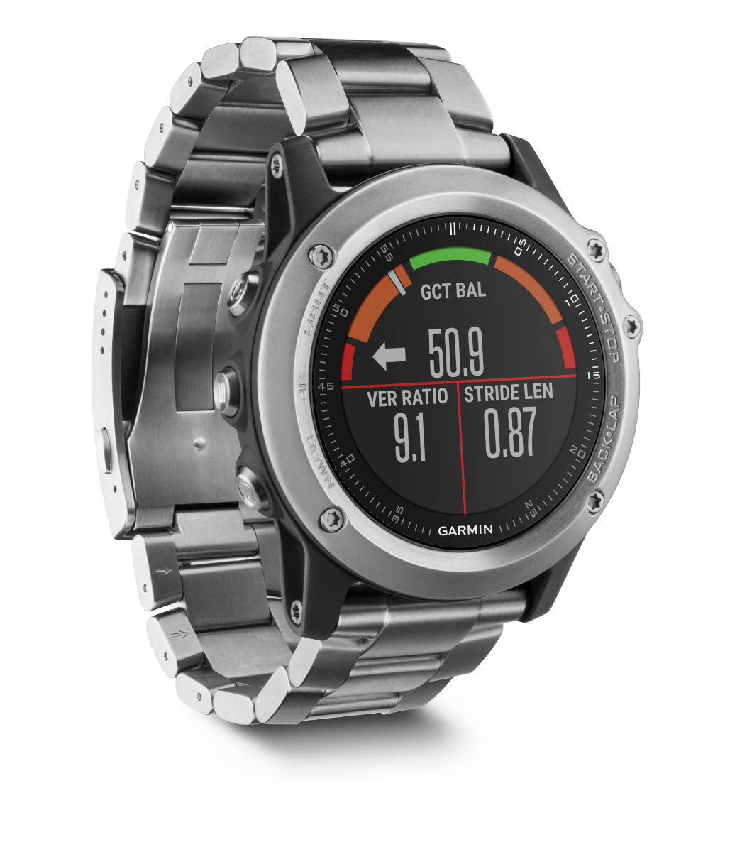 Garmin Fenix ​​3 Zafiro, Titanio (010-01338-40)