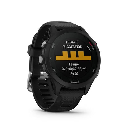 Reloj inteligente para correr con GPS y música Garmin Forerunner 255S (reacondicionado certificado por Garmin)