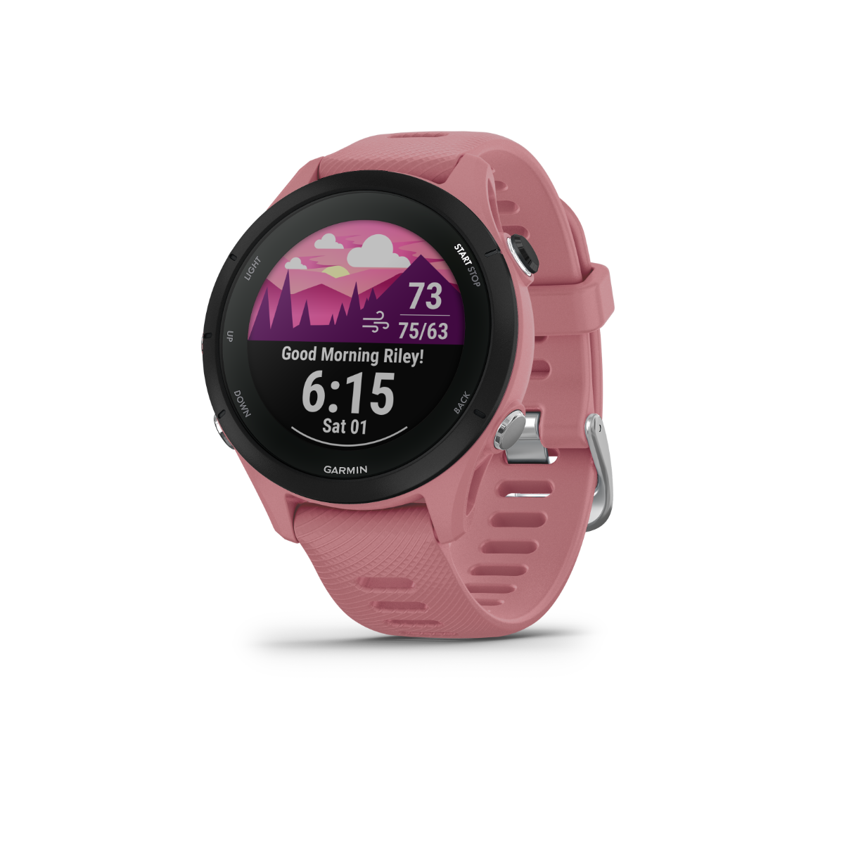 Garmin Forerunner 255S, Light Pink, Premium Fitness GPS Smartwatch for Runners (010-02641-03)