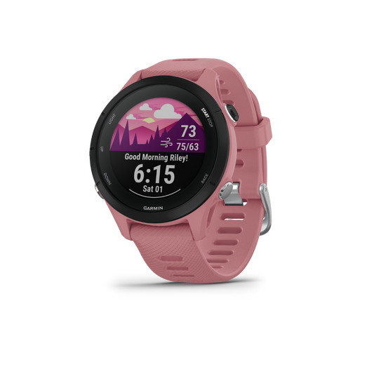 Garmin Forerunner 255S, Light Pink, Premium Fitness GPS Smartwatch for Runners (010-02641-03)