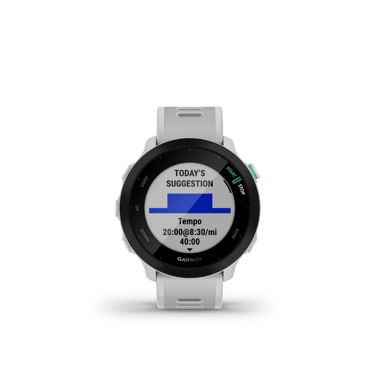 Garmin Forerunner 55 Blanco Reacondicionado (010-N2562-01)