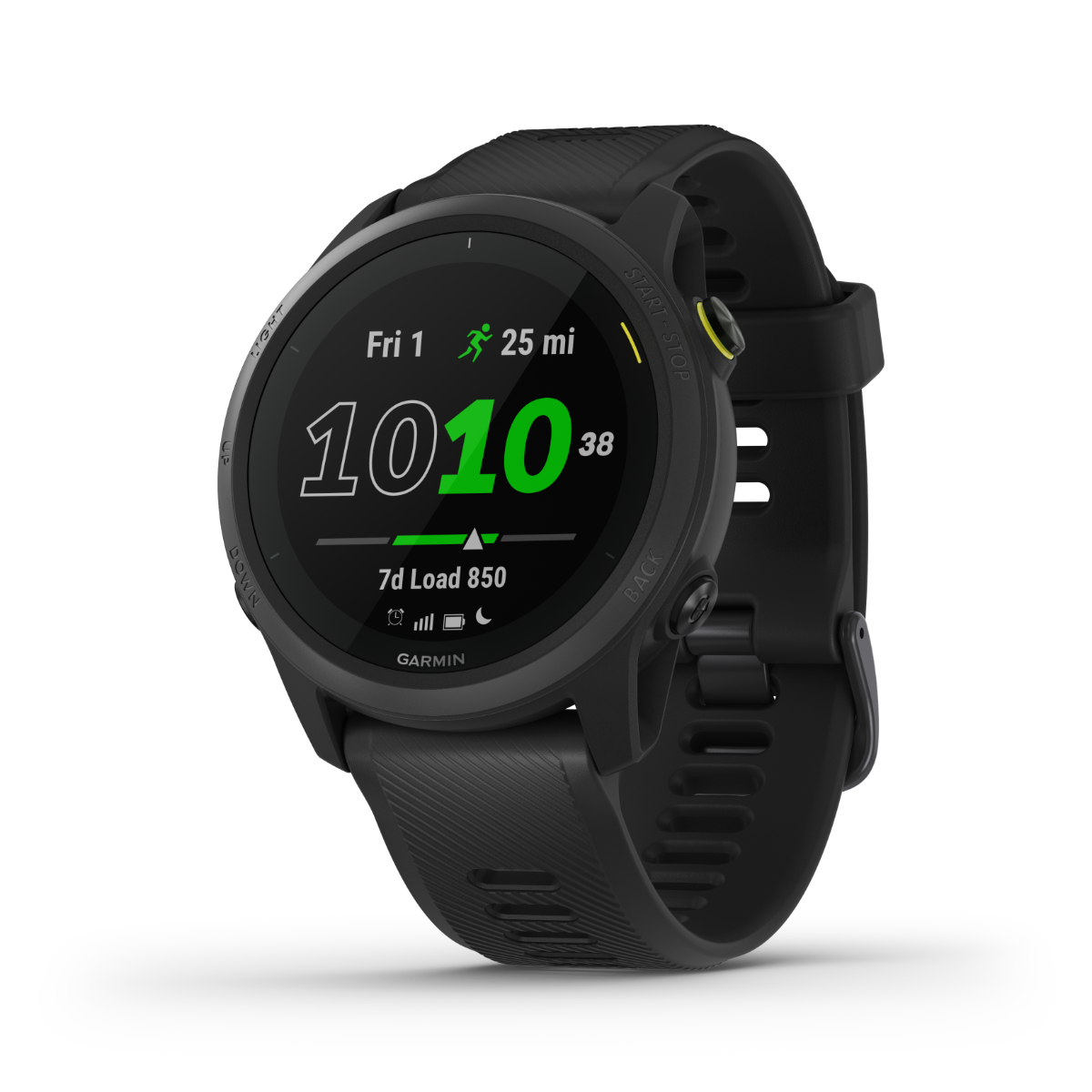 Garmin Forerunner 745, reloj inteligente con GPS para corredores, color negro (reacondicionado certificado por Garmin)