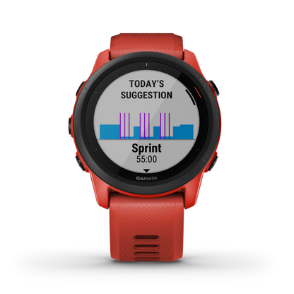 Garmin Forerunner 745 - Magma Red (010-02445-02)