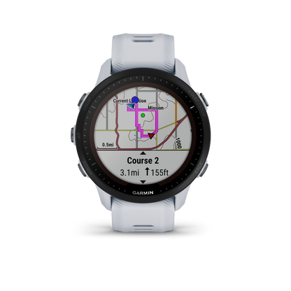 Garmin Forerunner 955 Solar Piedra Blanca (010-02638-01)