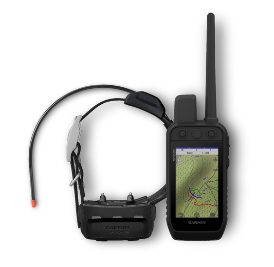 Paquete Garmin Alpha 200, dispositivo portátil Alpha 200 y collar de seguimiento para perros TT15 (010-02616-00)