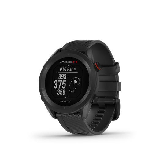 Garmin Approach S12, Black, Golf GPS Smartwatch & Rangefinder (010-02472-00)