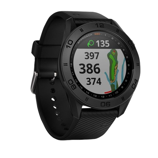 Garmin Approach S60, Black, Golf GPS Smartwatch & Rangefinder (010-01702-00)