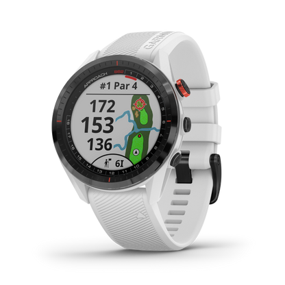 Garmin Approach S62, White, Golf GPS Smartwatch & Rangefinder (010-02200-01)