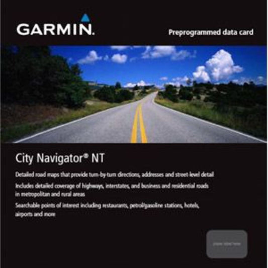 Garmin City Navigator Middle East & Africa, microSD Card (010-11550-00)