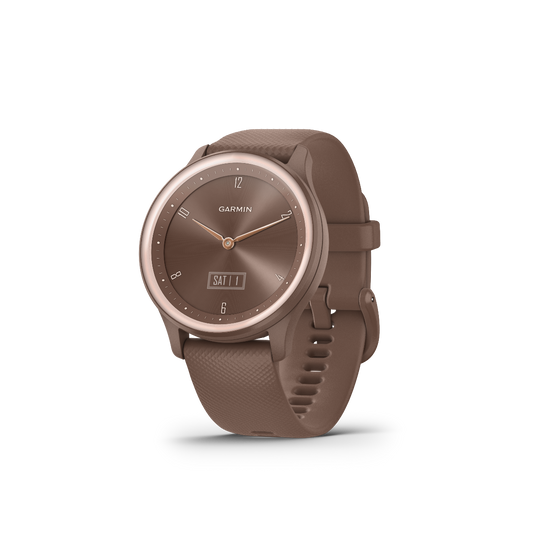 Garmin Cocoa con detalles en dorado melocotón (010-02566-02)