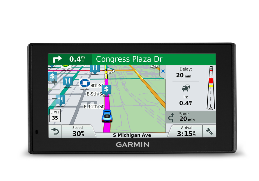 Garmin DriveSmart 60LMT North America, navegador GPS inteligente de 6 pulgadas para automóviles (010-01540-01)