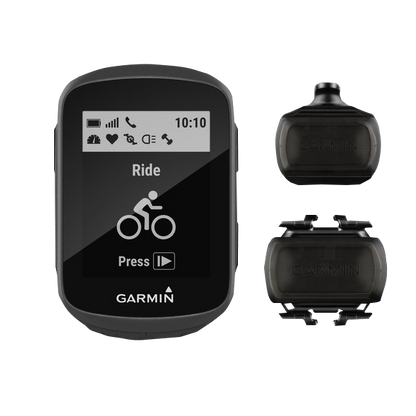 Conjunto de sensores Garmin Edge 130, computadora de ciclismo inteligente para ciclistas (010-01913-05)