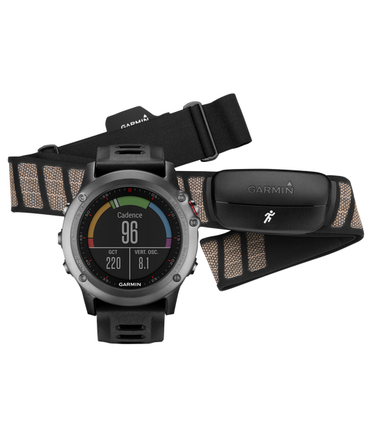 Garmin Fenix 3 Gray, HRM Bundle (010-01338-10)