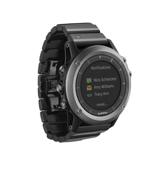 Garmin Fenix 3 Sapphire w/ Metal Band Performer Bundle (010-01338-25)