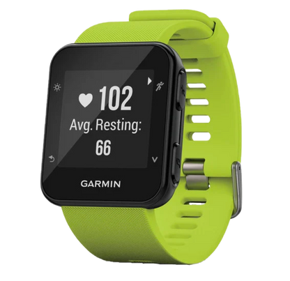 Garmin Forerunner 35, Green, Fitness GPS Smartwatch for Runners (Garmin Certified Refurbished)