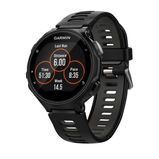 Garmin Forerunner 735XT - Conjunto para correr en negro y gris (010-01614-12)