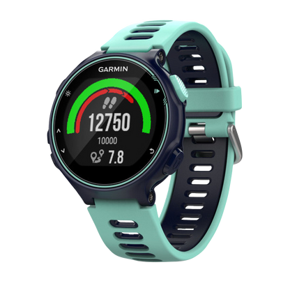 Garmin Forerunner 735XT - Paquete para correr en azul medianoche y azul hielo (010-01614-13)