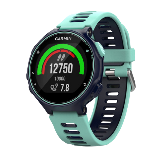 Garmin Forerunner 735XT en azul medianoche y azul hielo (010-01614-01)