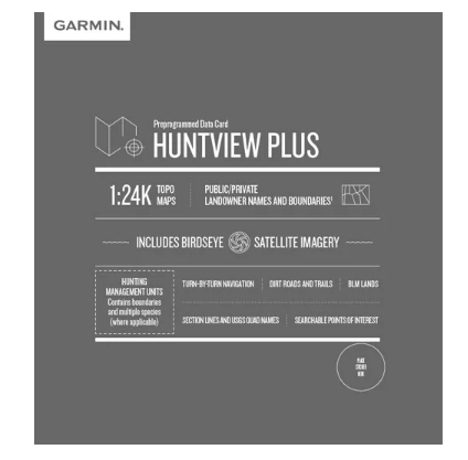 Tarjeta MicroSD Garmin Huntview Plus Map Alabama (010-12641-03)