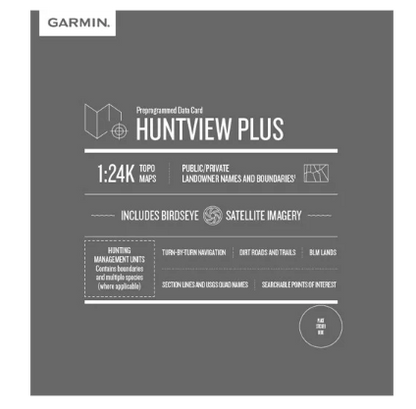 Tarjeta MicroSD Garmin Huntview Plus Map New Hampshire + Vermont (010-12689-02)