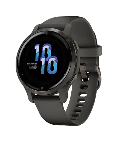 Reloj inteligente con GPS y bisel de pizarra y caja de grafito Garmin Venu 2s (reacondicionado certificado por Garmin)