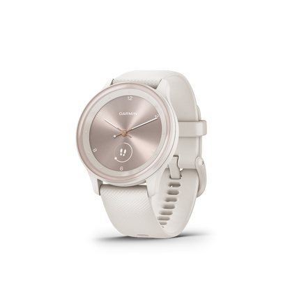 Garmin Vivomove Sport Ivory con detalles en melocotón y oro (010-02566-01)