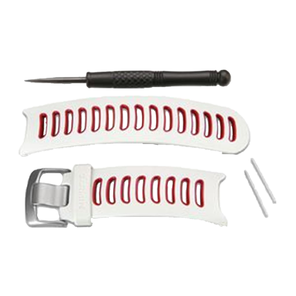 Garmin White/Red Approach S3 Replacement Band (010-11822-01)