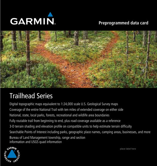 GarminTrailhead Series - Appalachian Trail , microSD Card (010-C1058-00)