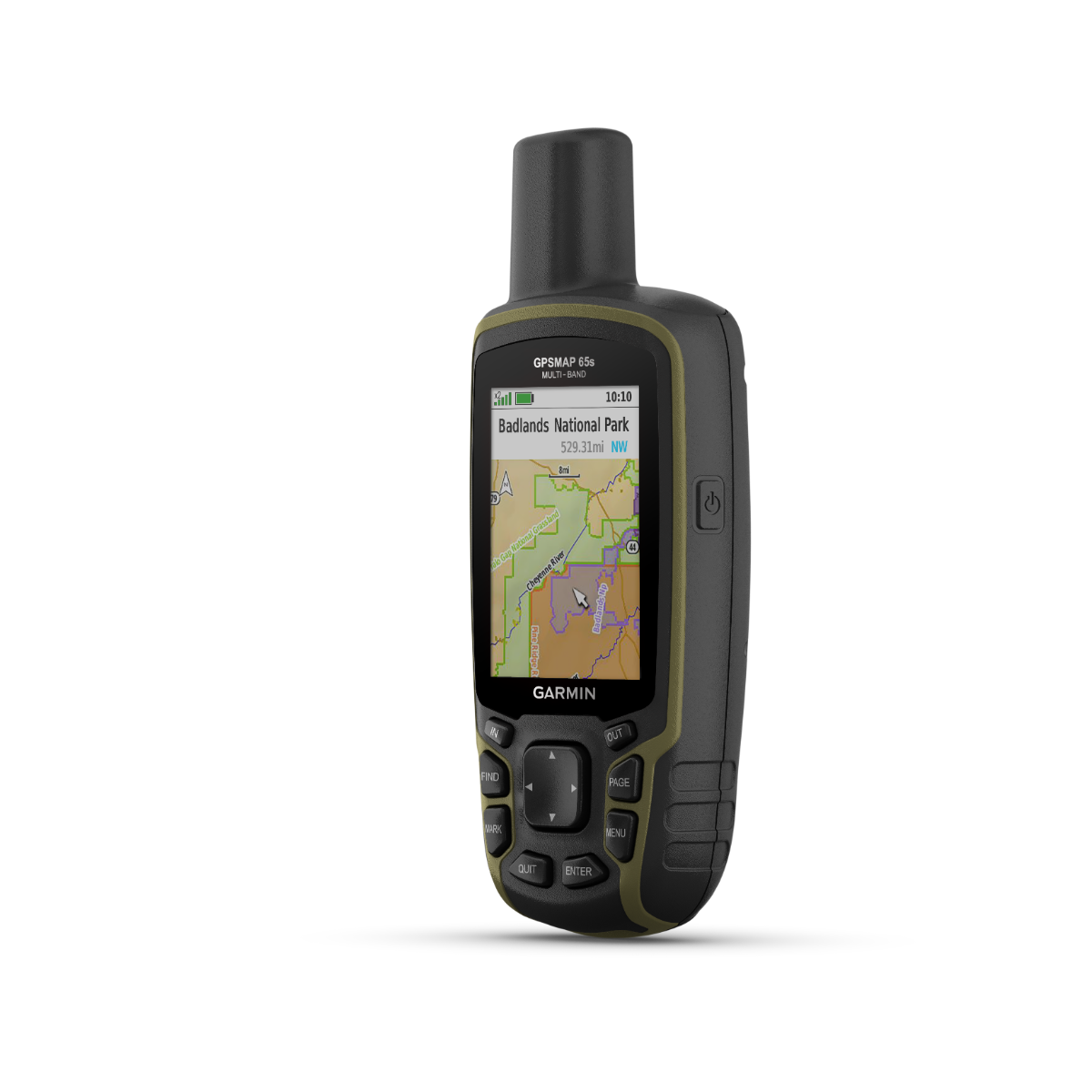 Garmin GPSMAP 65s, Handheld Outdoor/Trail GPS with Maps (Garmin Certified Refurbished)