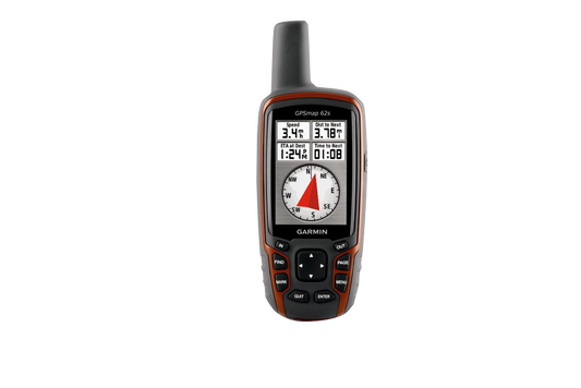 Garmin GPSMAP 62s, GPS portátil para exteriores y senderos con mapas (reacondicionado certificado por Garmin)