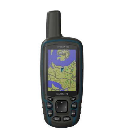 Garmin GPSMAP 64x, GPS portátil para exteriores y senderos con mapas TOPO (reacondicionado certificado por Garmin)