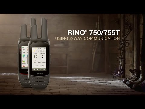 Radio bidireccional y GPS Garmin Rino 755t, Canadá (010-01958-11)