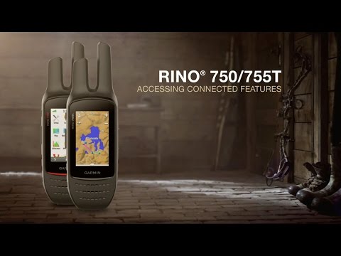 Radio bidireccional y GPS Garmin Rino 755t, Canadá (010-01958-11)