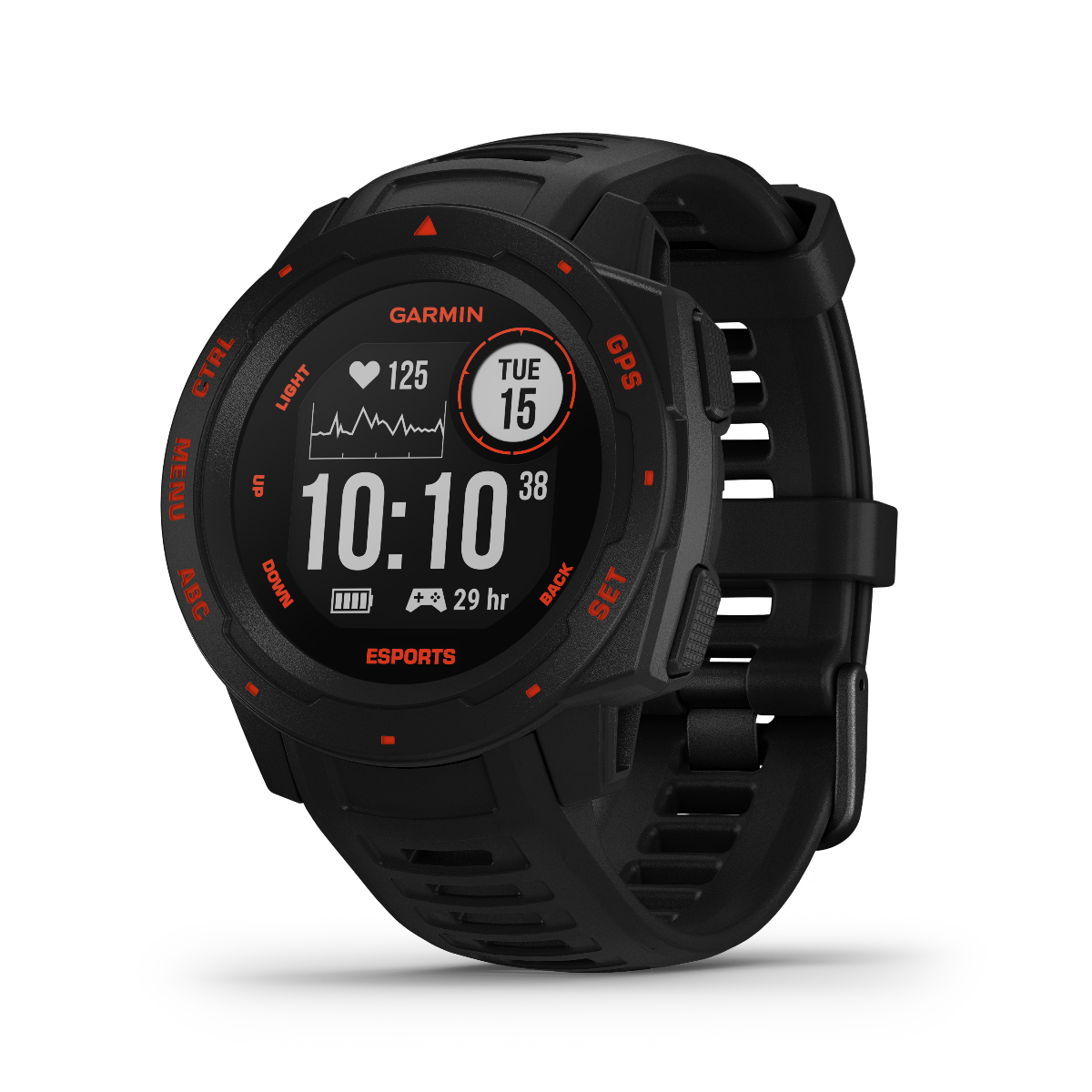 Garmin Instinct – Edición eSports en color negro lava (010-02064-73)