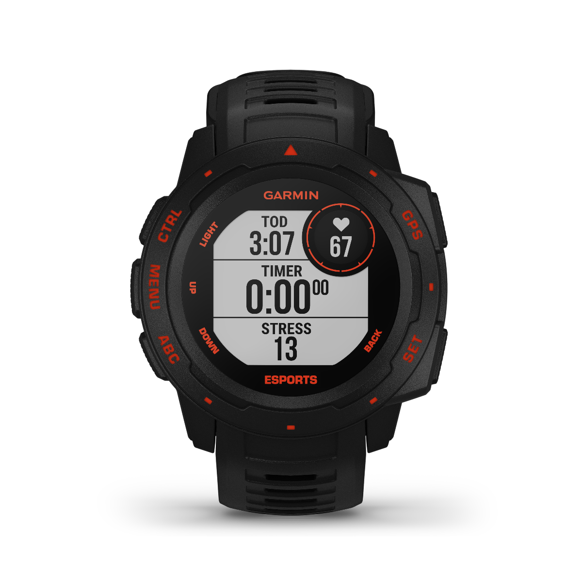 Garmin Instinct – Edición eSports en color negro lava (010-02064-73)