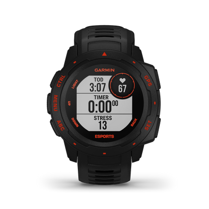 Garmin Instinct – Edición eSports en color negro lava (010-02064-73)