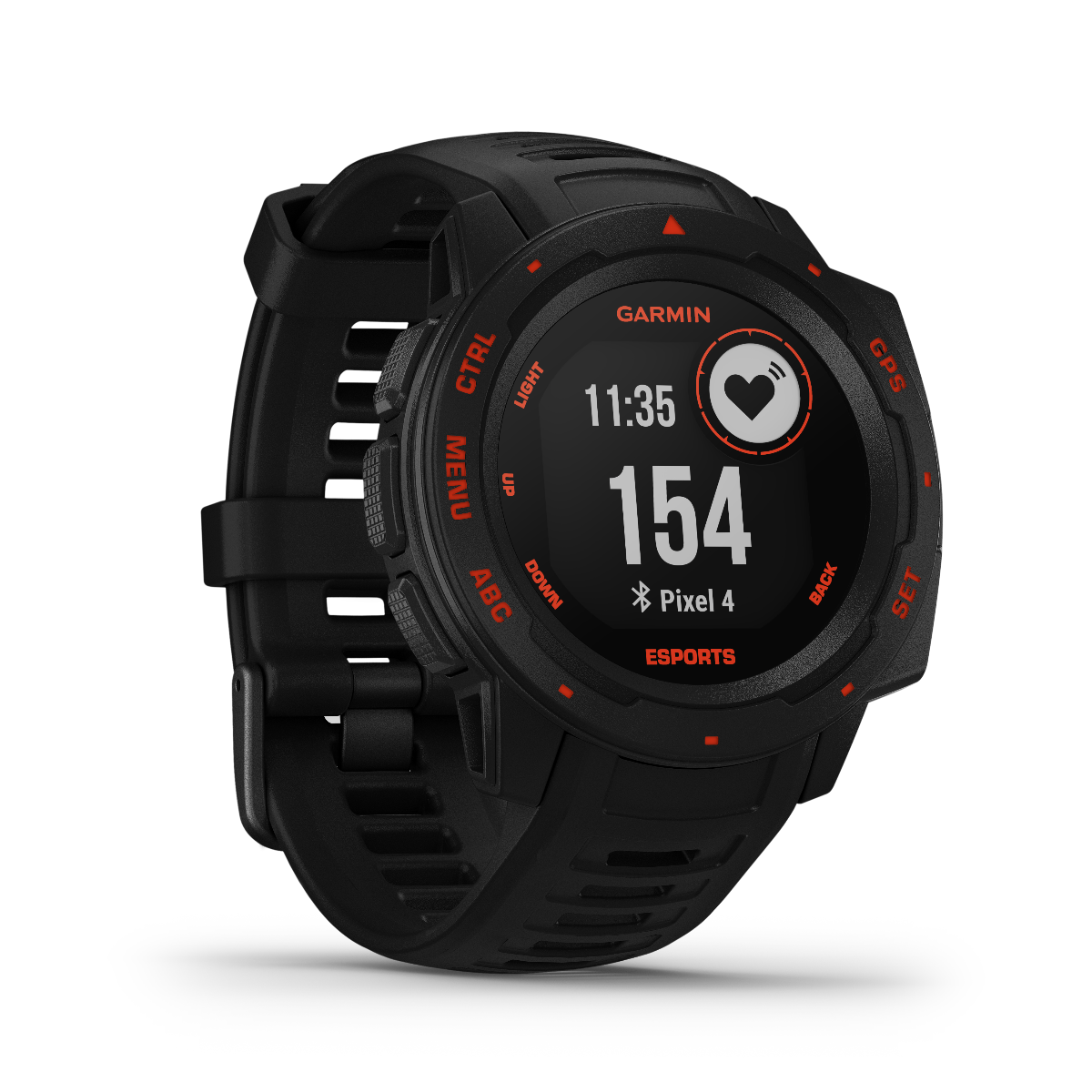 Garmin Instinct – Edición eSports en color negro lava (010-02064-73)