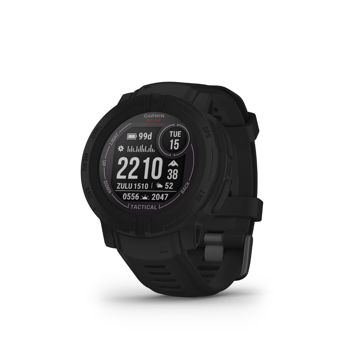 Garmin Instinct 2 Solar, edición táctica, color negro (010-02627-13)