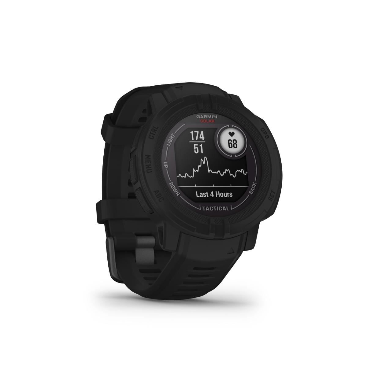 Garmin Instinct 2 Solar, edición táctica, color negro (010-02627-13)