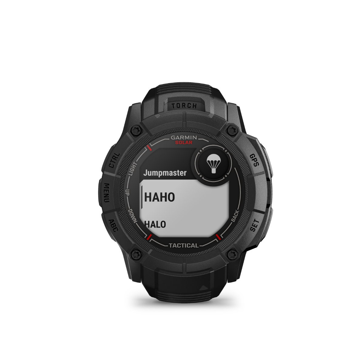 Garmin Instinct 2X Solar Tactical Edition, negro, reloj inteligente resistente con GPS, GNSS multibanda, linterna incorporada, monitoreo de salud las 24 horas, los 7 días de la semana y batería solar de duración ilimitada (010-02805-13)