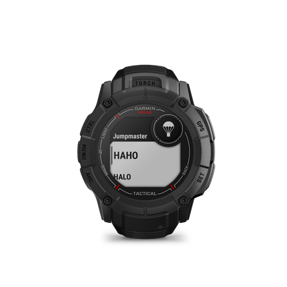 Garmin Instinct 2X Solar Tactical Edition, negro, reloj inteligente resistente con GPS, GNSS multibanda, linterna incorporada, monitoreo de salud las 24 horas, los 7 días de la semana y batería solar de duración ilimitada (010-02805-13)