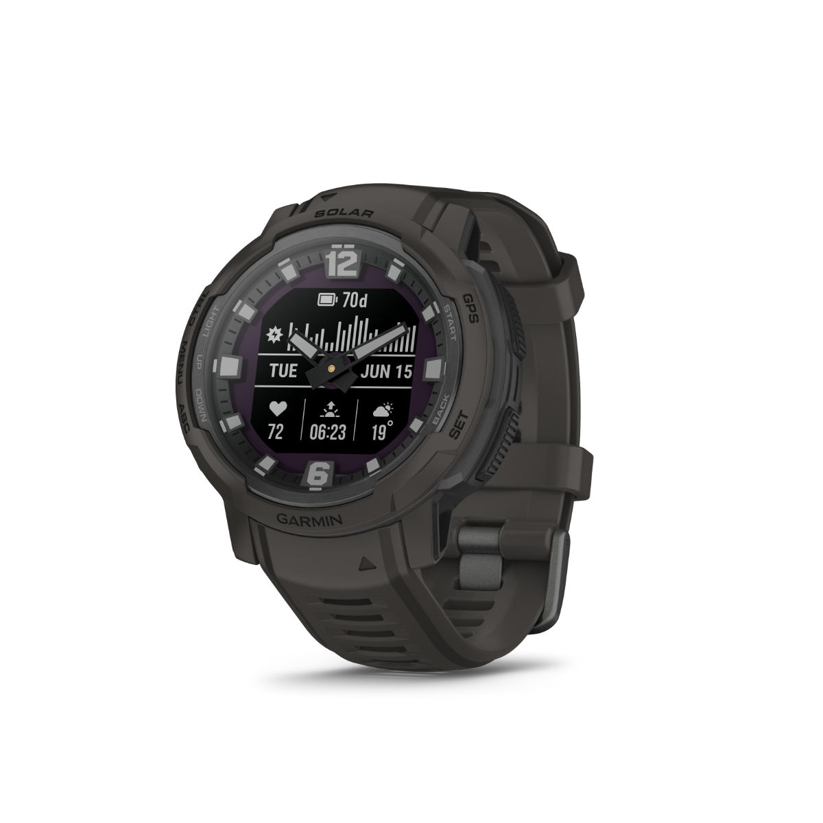 Garmin Instinct Crossover Solar Graphite (010-02730-11)