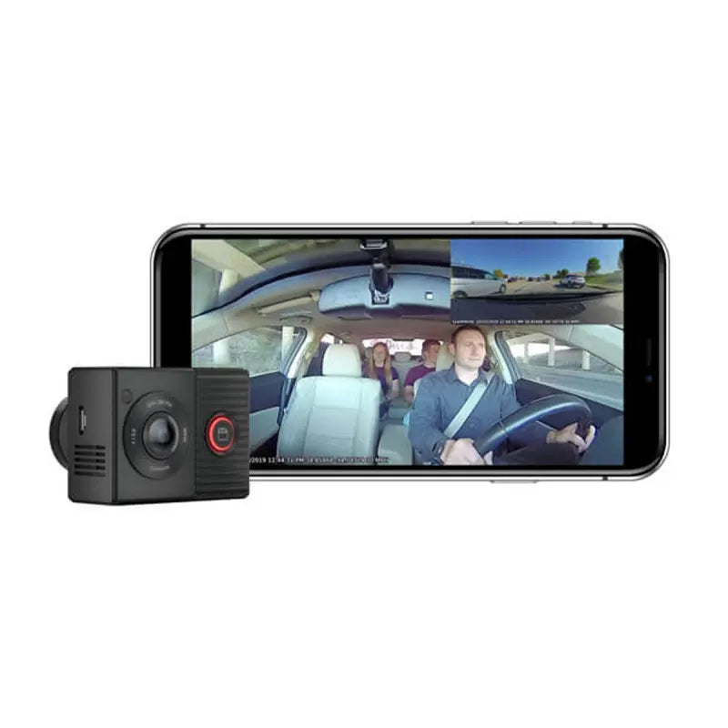 Garmin Dash Cam Tandem Dual-lens with Two 180-degree Lenses (Garmin Certified Refurbished)