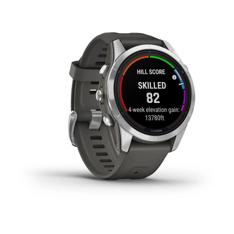 Garmin Fenix 7S Pro Solar Edition Silver with Graphite Band (010-02776-00)