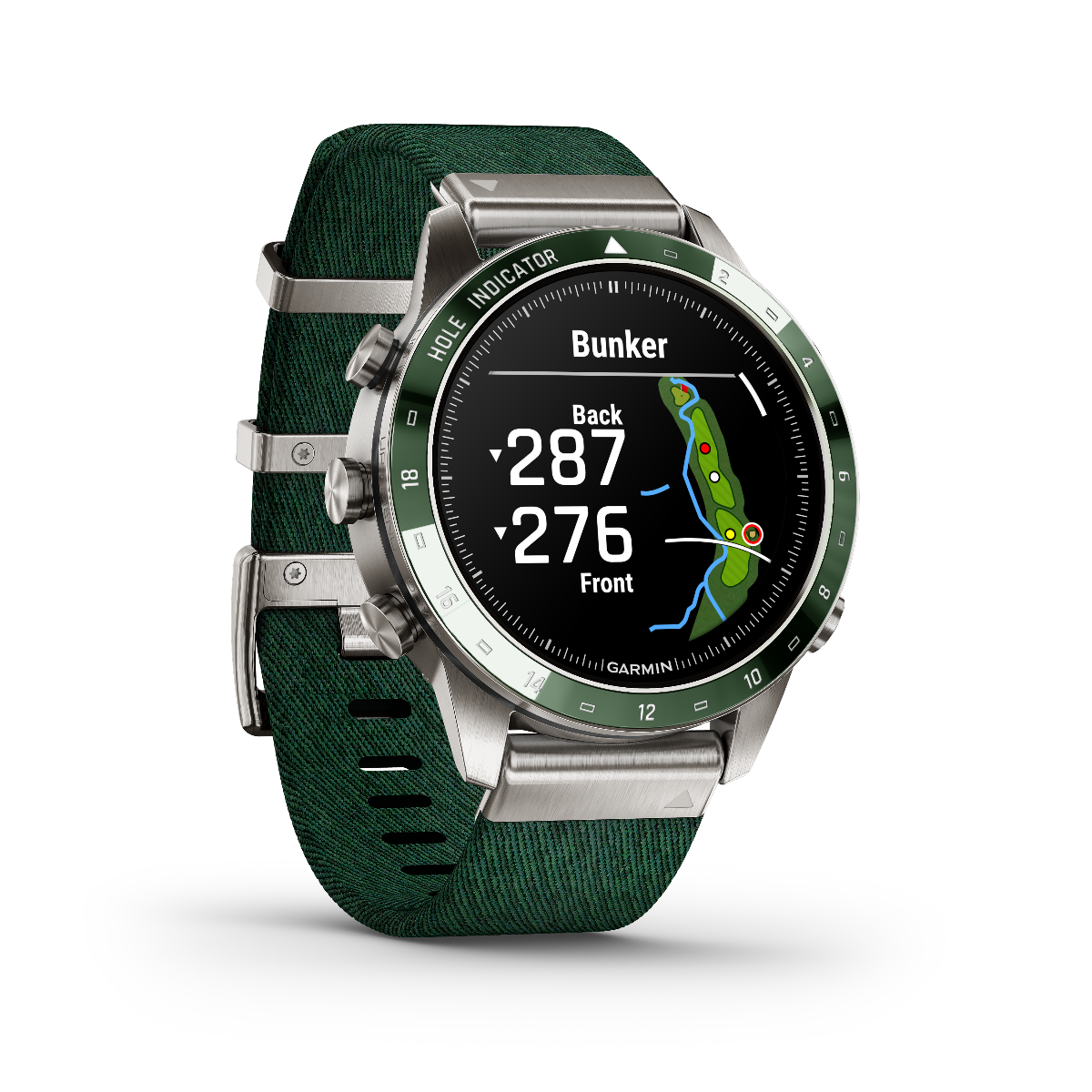 Garmin MARQ Golfer (Gen 2), reloj inteligente con GPS de lujo para hombre (010-02648-20)