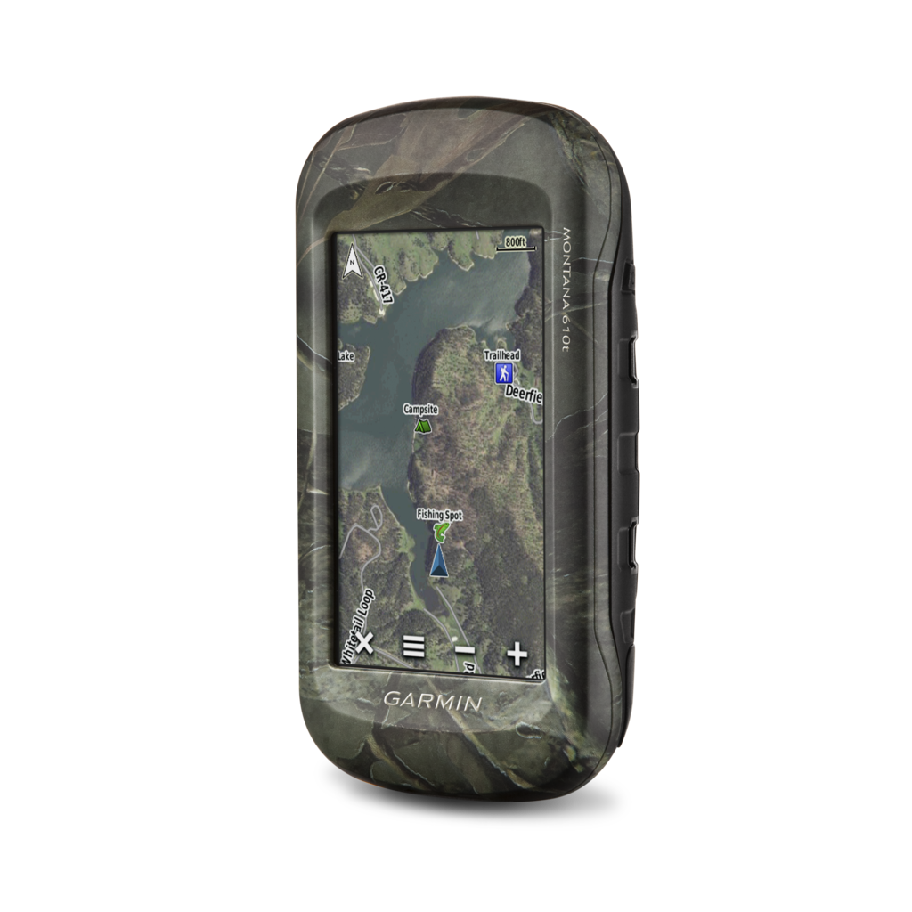 Garmin Montana 610t Camo, Handheld Touchscreen Outdoor/Trail GPS with TOPO Maps (Garmin Certified Refurbished)