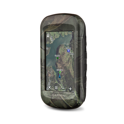 Garmin Montana 610t Camo, Handheld Touchscreen Outdoor/Trail GPS with TOPO Maps (Garmin Certified Refurbished)